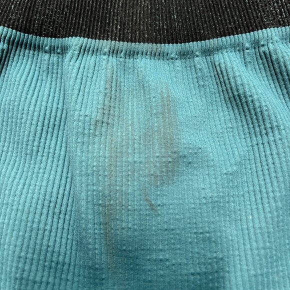 NWT FP Movement Ribbed Boxer Shorts Teal Hydro – Women’s M-L - Picture 3 of 9